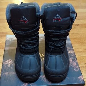 Nortiv8 Black Winter Boots